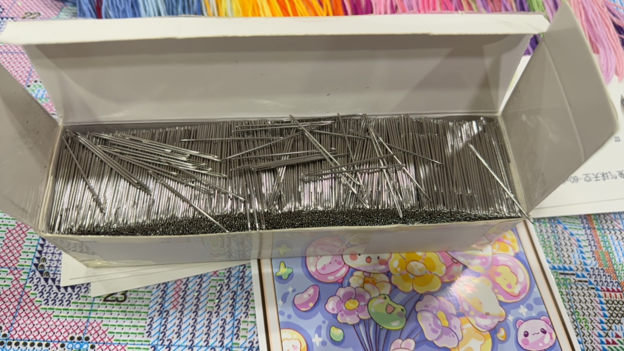 新春福利，散装彩虹针一万根针24号针通用三股线四股线