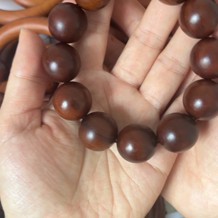 枣木雨***节手串2.0尺寸枣木老料