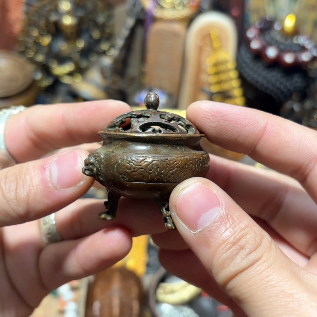 铜器摆件收收藏藏