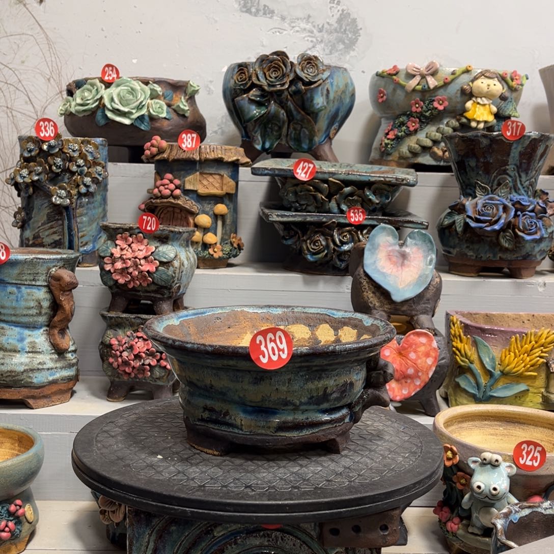 陶瓷福利369号陶然花盆厂家直销