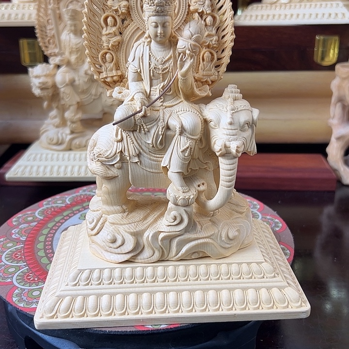 1***i桧木普贤木结构工艺精湛