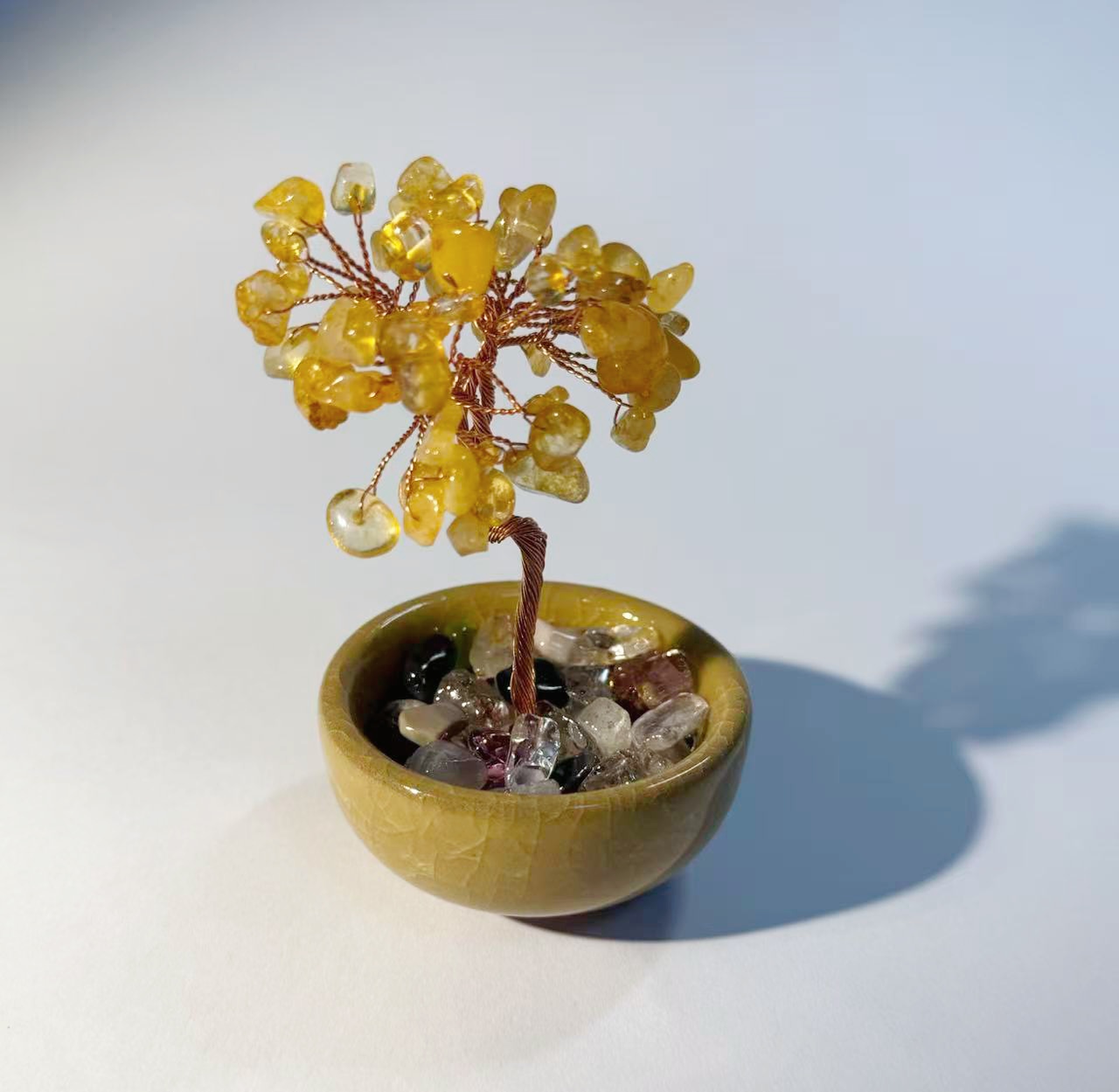 思斯福利【发财树】黄水晶发财树多样性发一