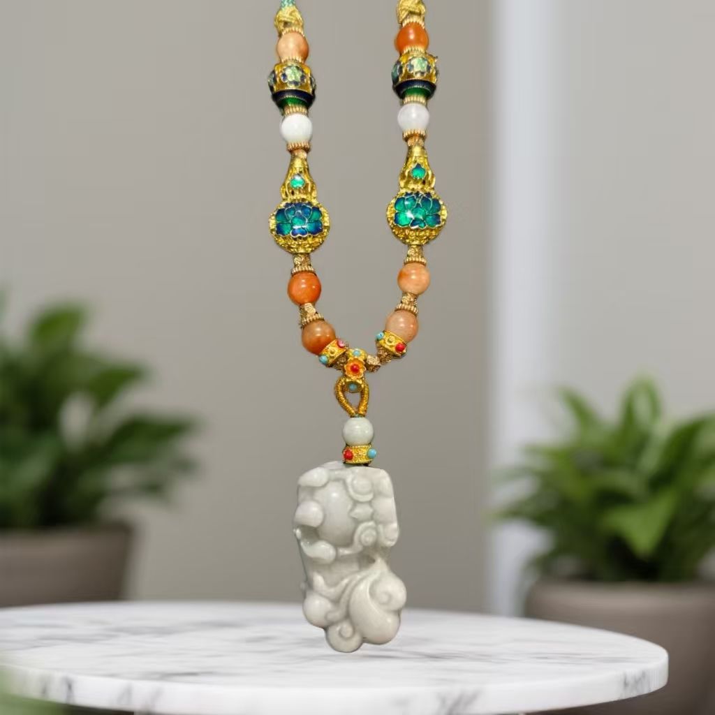 非金属珐琅吊坠 貔貅精美挂件---