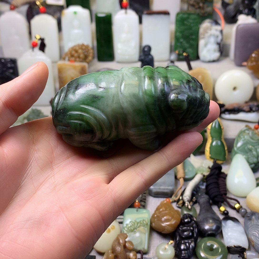 和田玉手串未镶嵌