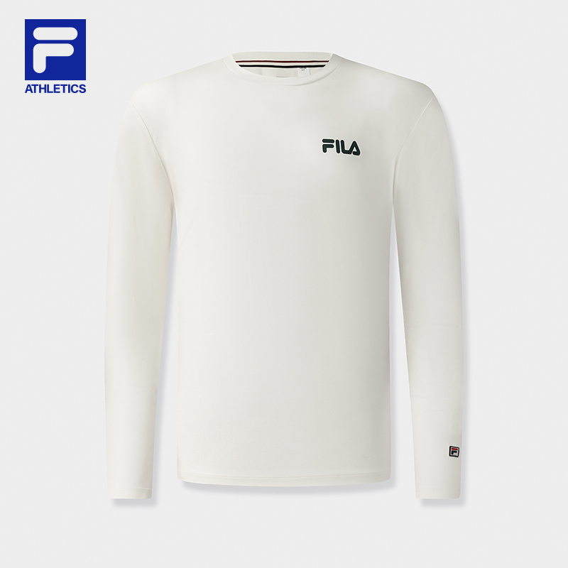 Fila/斐乐男士【进口莫代尔】新款运动舒适简约圆领长袖A11M533201F