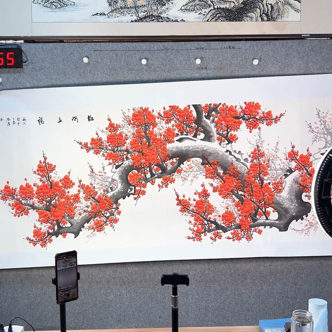 国画565 书法作品多次参加全国性的