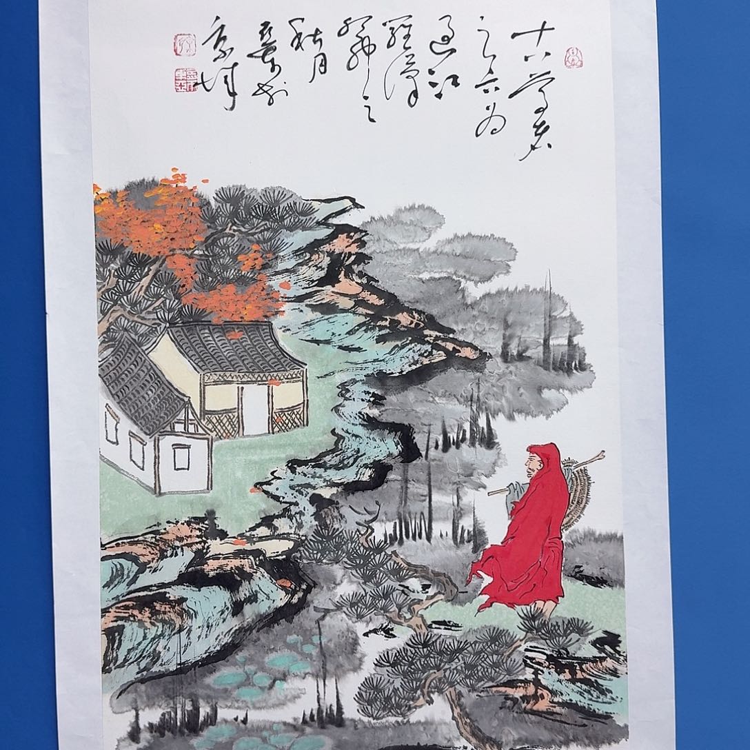 国画多次参加国内外大型