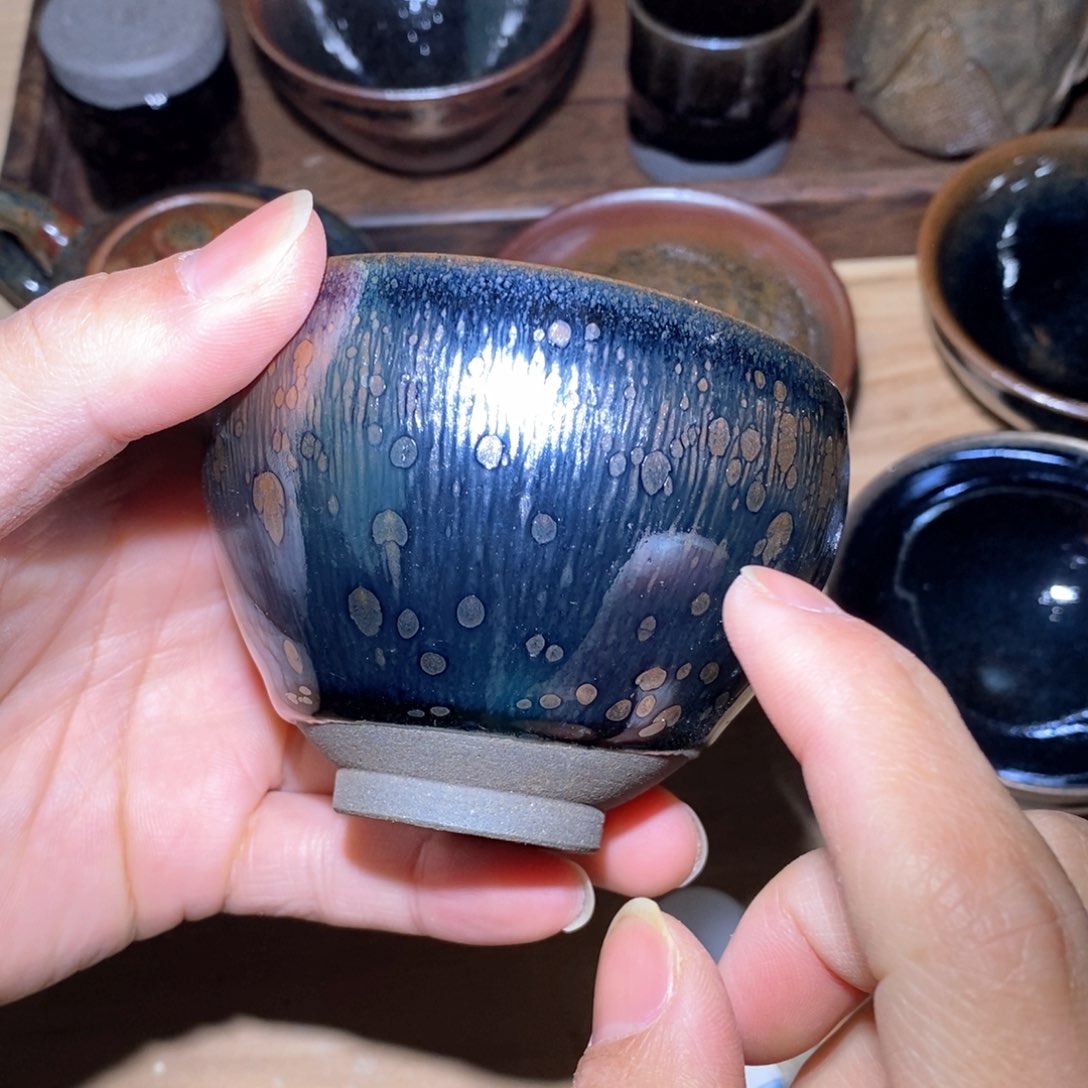 茶盏微瑕建盏茶杯
