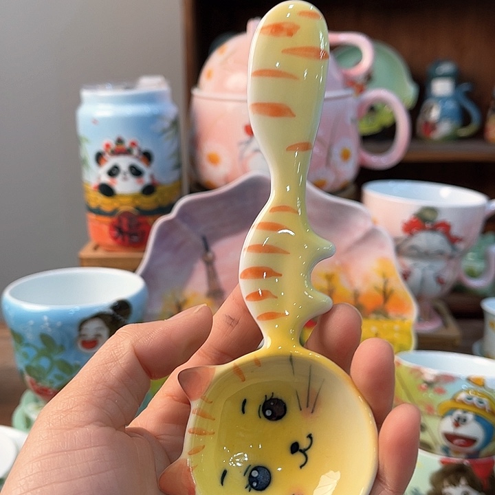陶景德镇釉下手绘陶瓷 