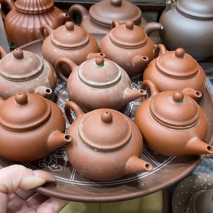 观***雨紫砂茶宠宜兴紫砂