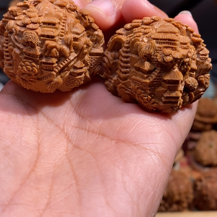 【闪购商品】核桃手串/手链亭台楼阁