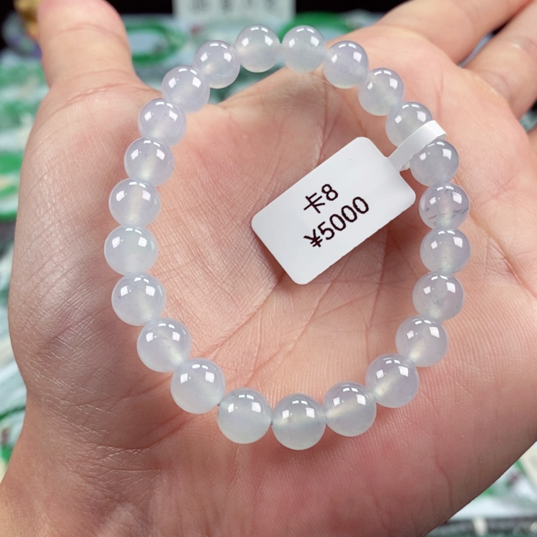 未镶嵌手链翡翠卡8