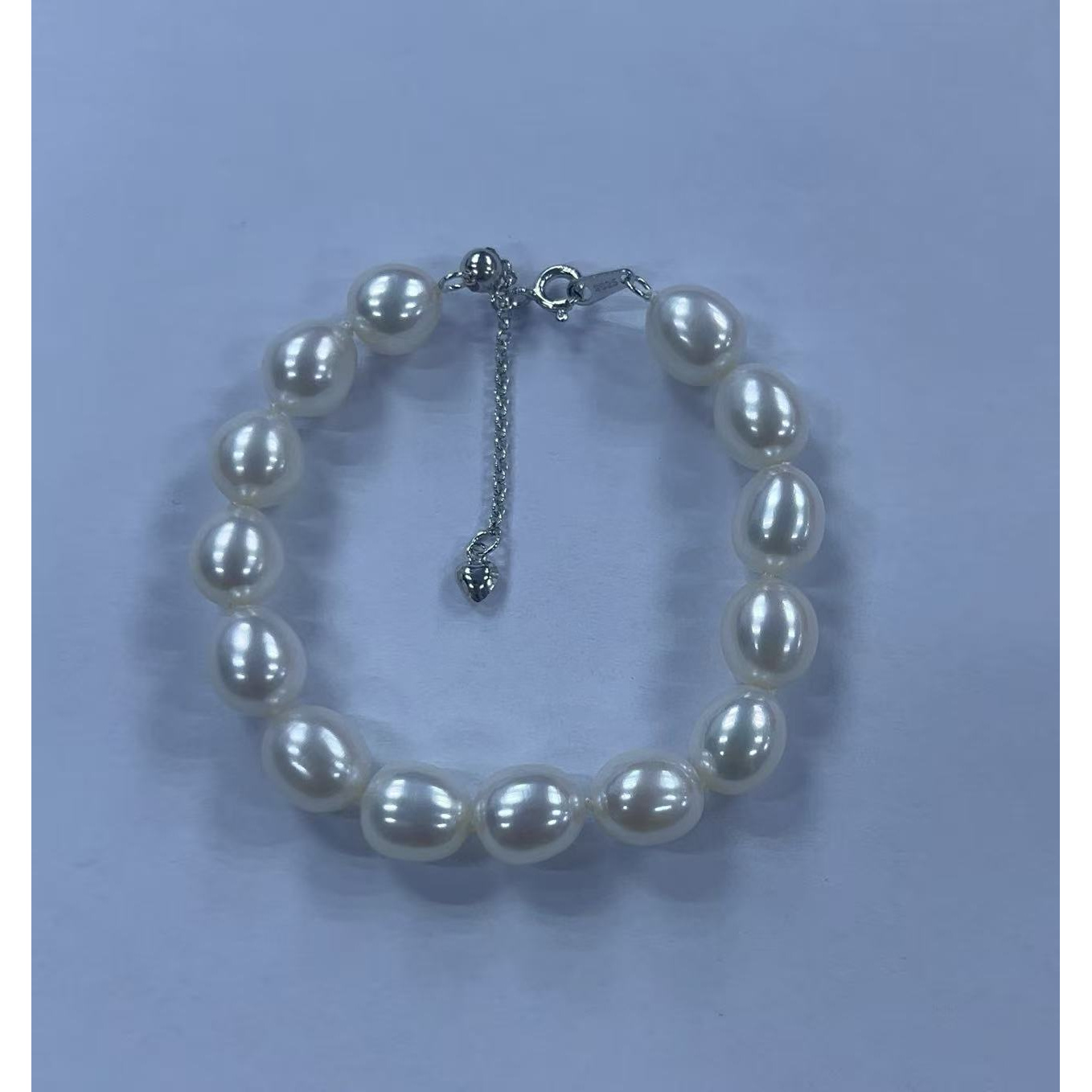 礼兰珠宝 S925银淡水珍珠手链8-9mm