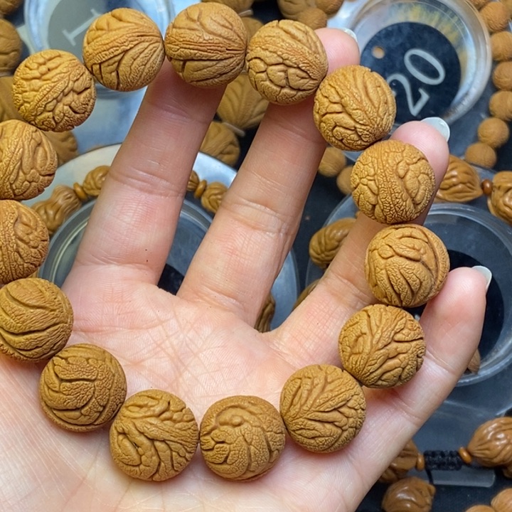 吊坠桃核秦岭龙纹桃核17尺寸