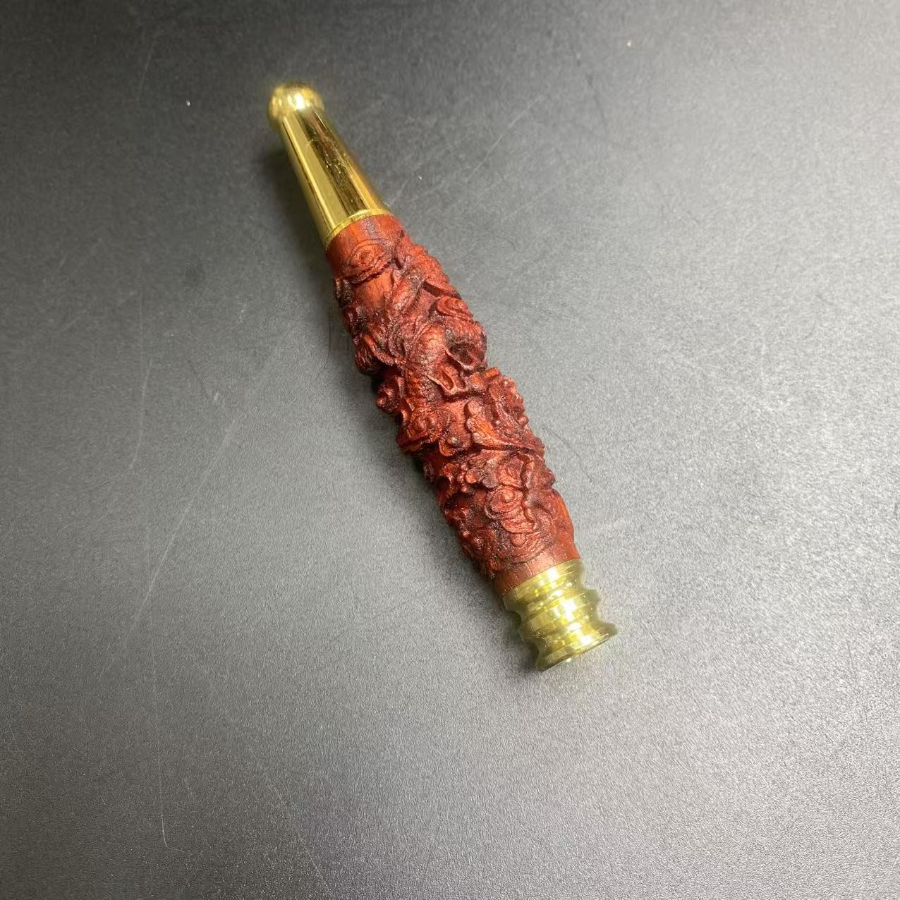 xyzt小叶把件 xy 红 涵哲堂高端精选