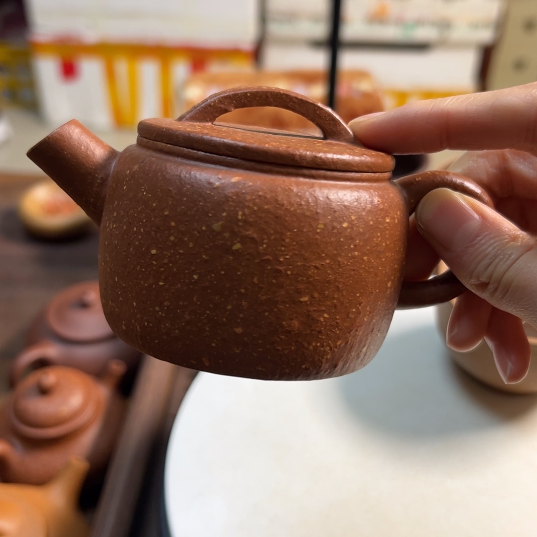 紫砂茶壶姜***r红将破汉瓦160