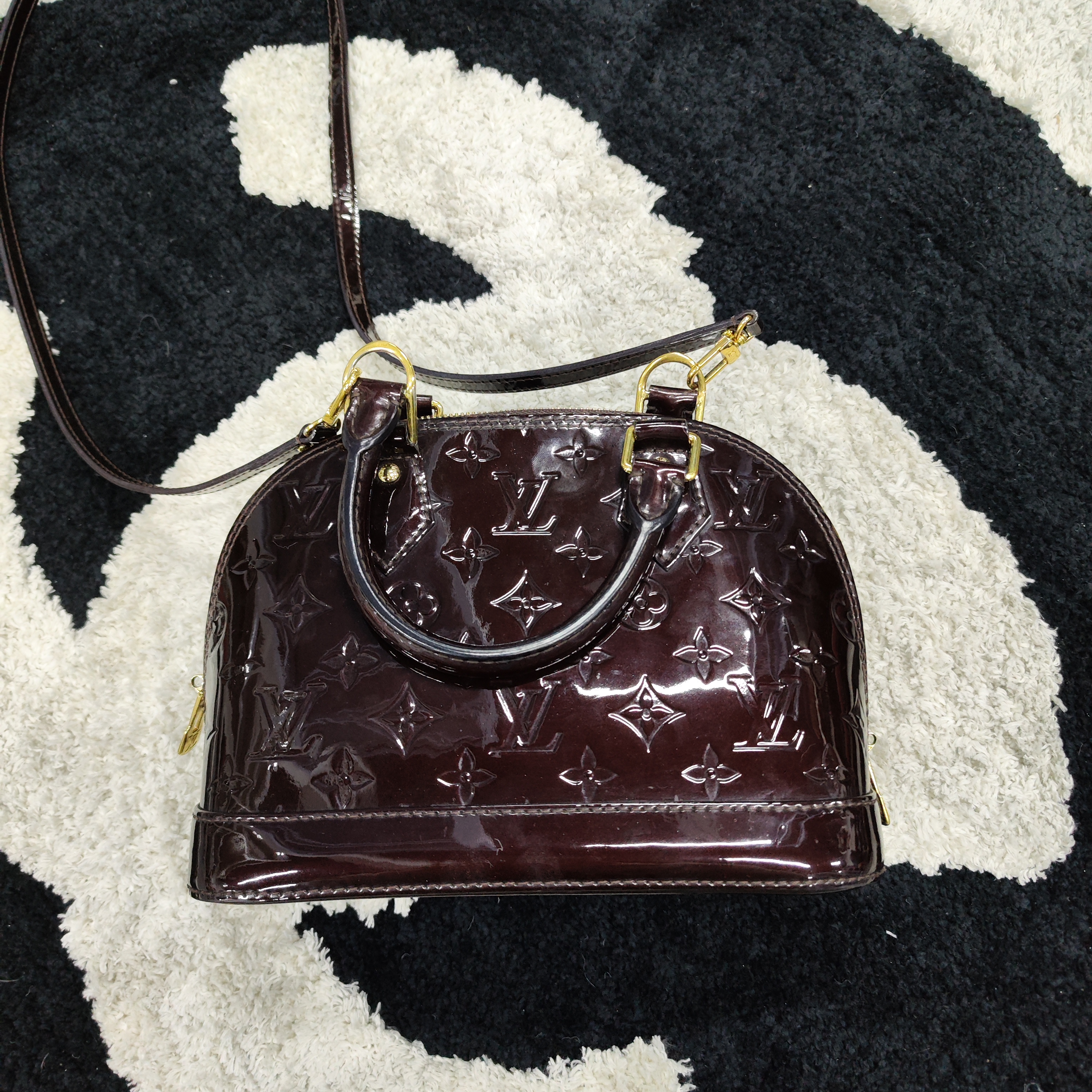 95新 LouisVuitton/路易威登 茶茶 车厘子贝壳bb 90015