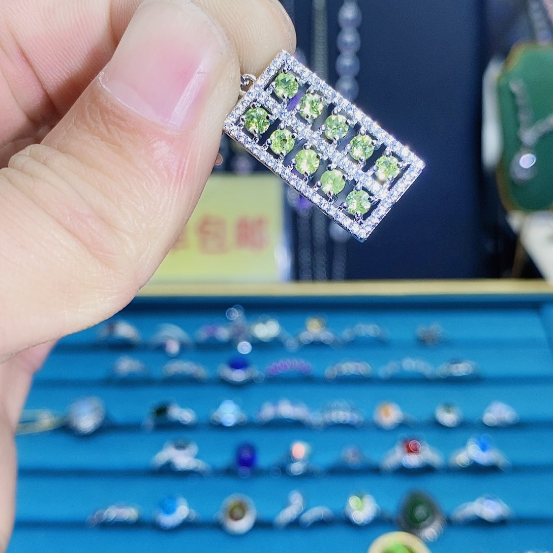 紫晶珠宝半成品银S925镶嵌