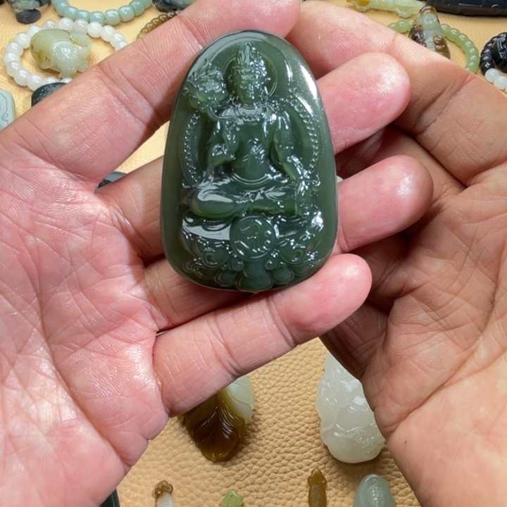 和田玉颈饰未镶嵌定制款