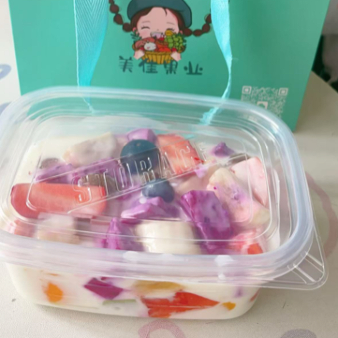 果切零添加酸奶水果捞1斤左右