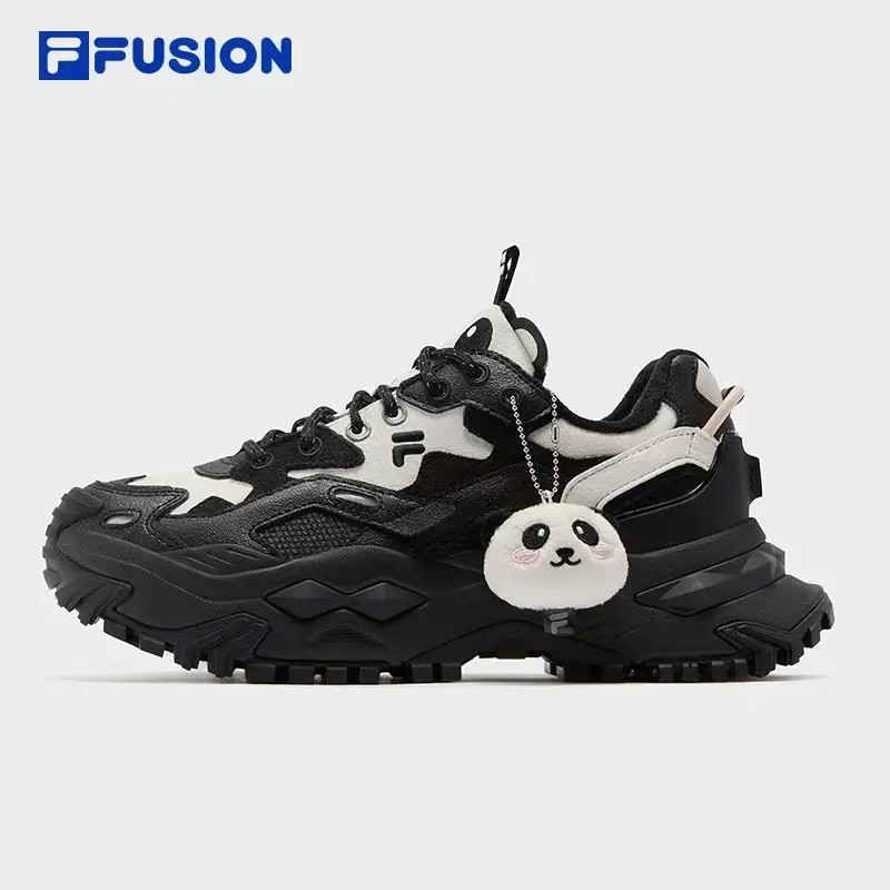 Fila/斐乐女鞋加绒硬糖时尚厚底秋冬新款运动老爹鞋T12W541007