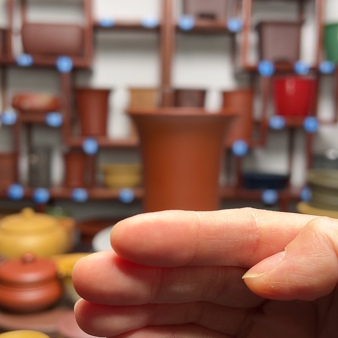 紫砂花盆x****6圆盆花盆