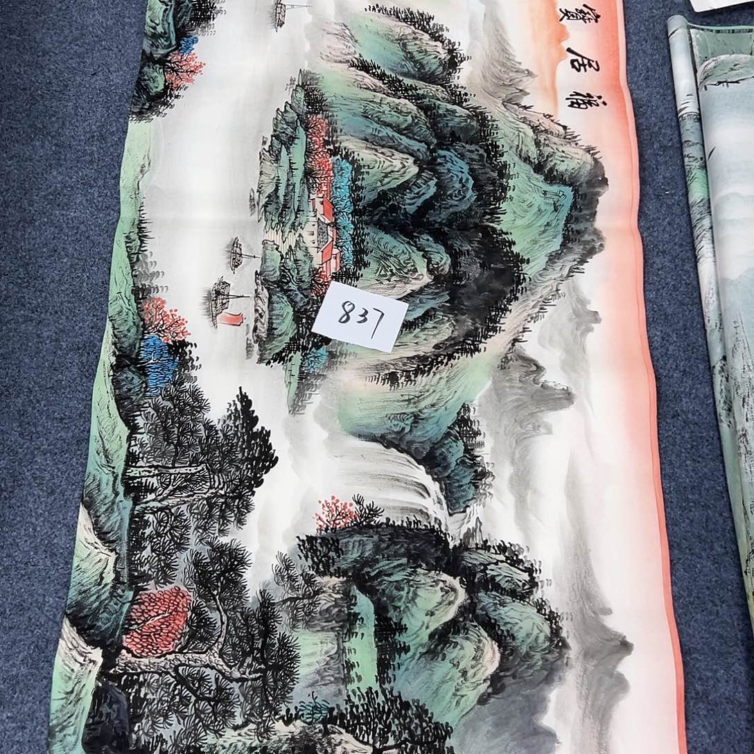 国画国画作品宣纸纯手绘