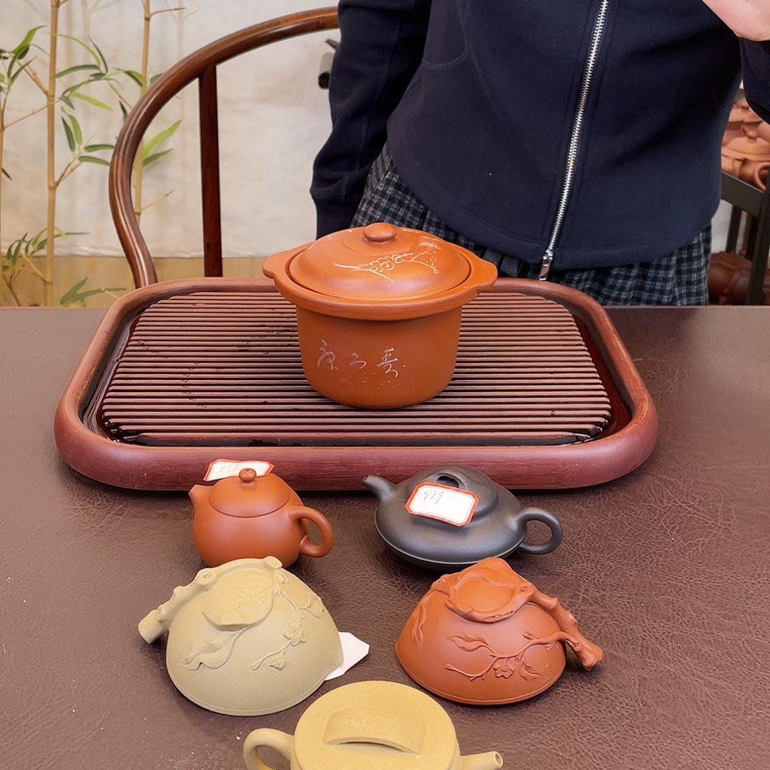 用***6茶壶紫砂三壶一杯➕一个茶叶罐