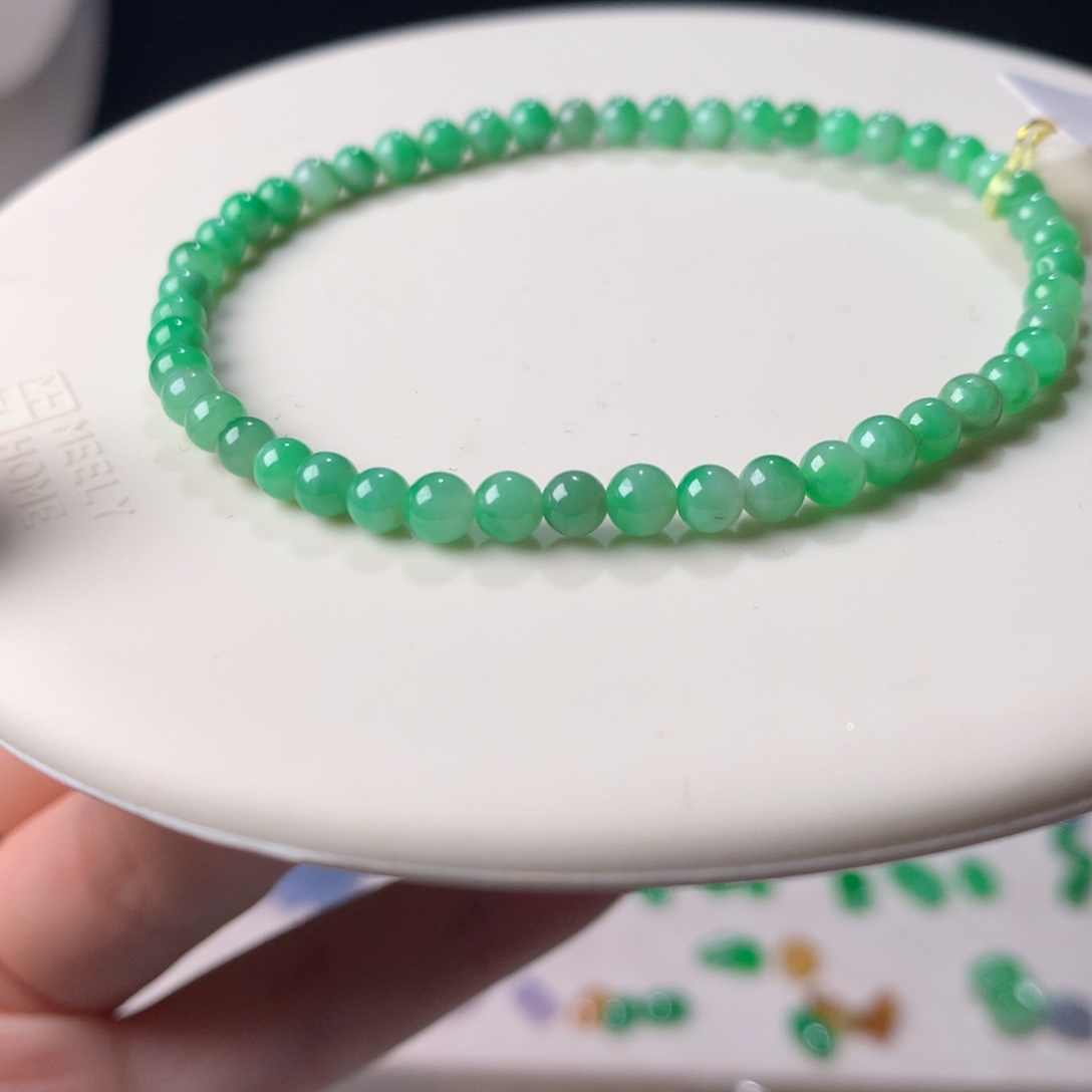 翡翠散珠天然翡翠