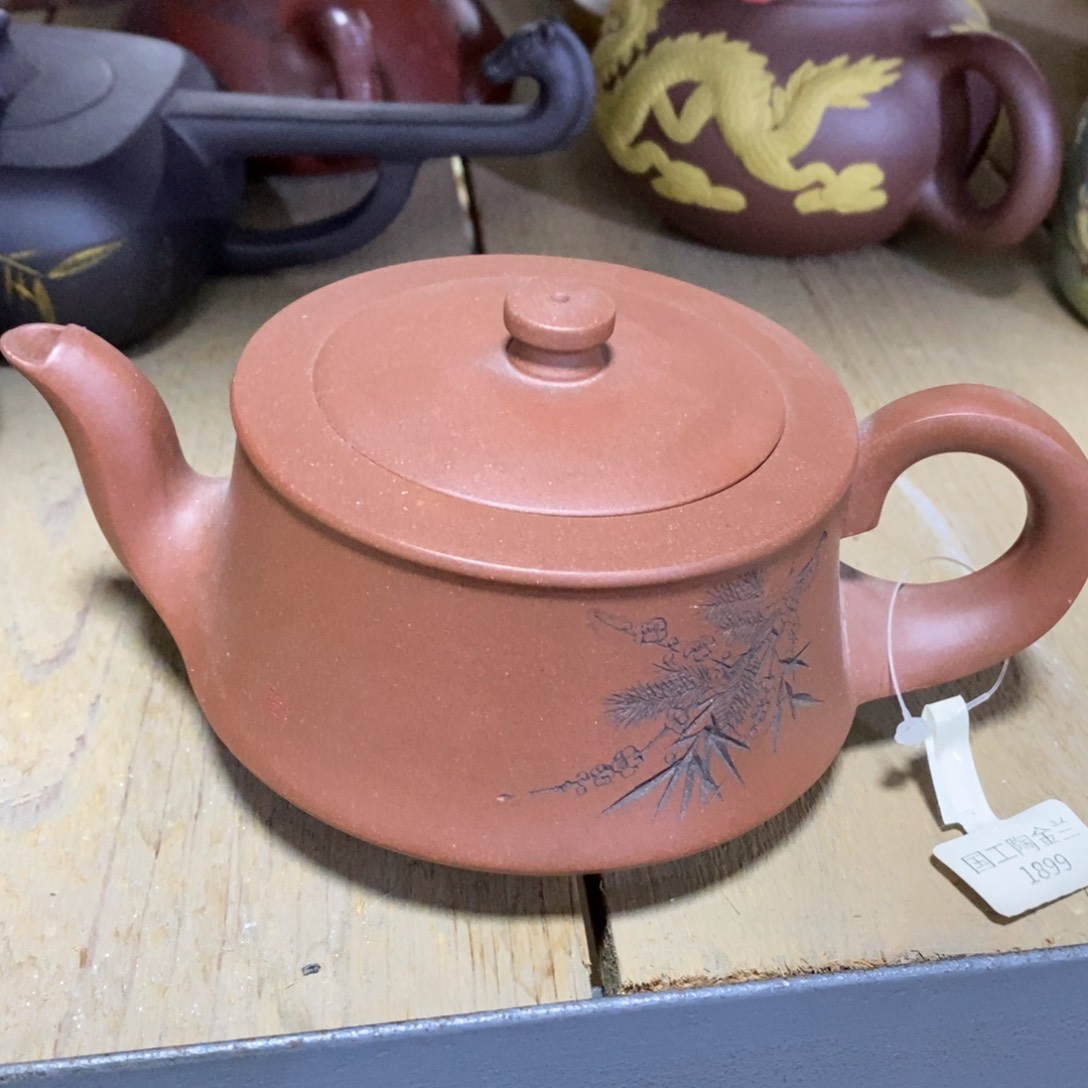 紫砂茶壶原矿手工176