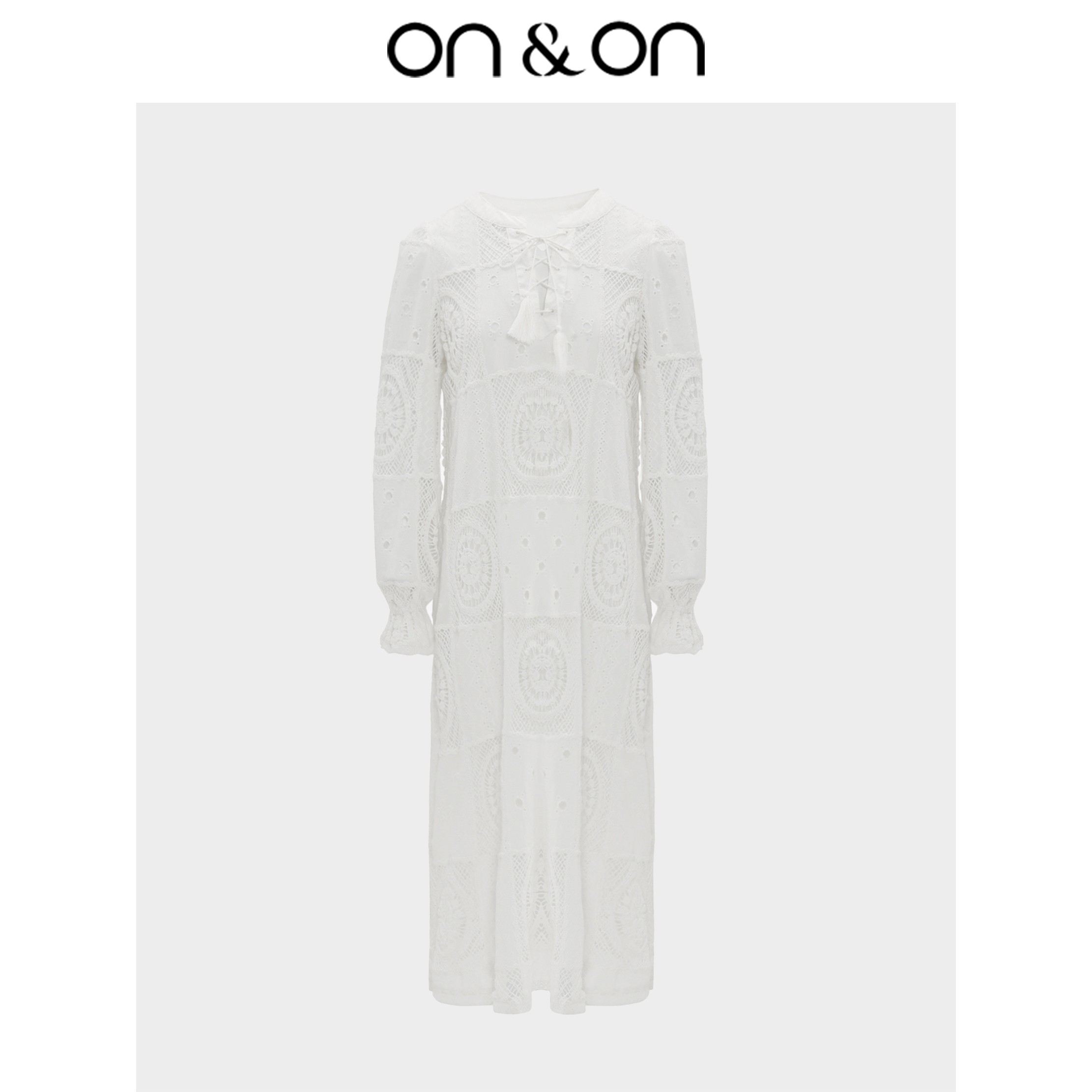 ON&ON/安乃安秋慵懒风波西米亚度假风品质女款连衣裙-N4SA1623206