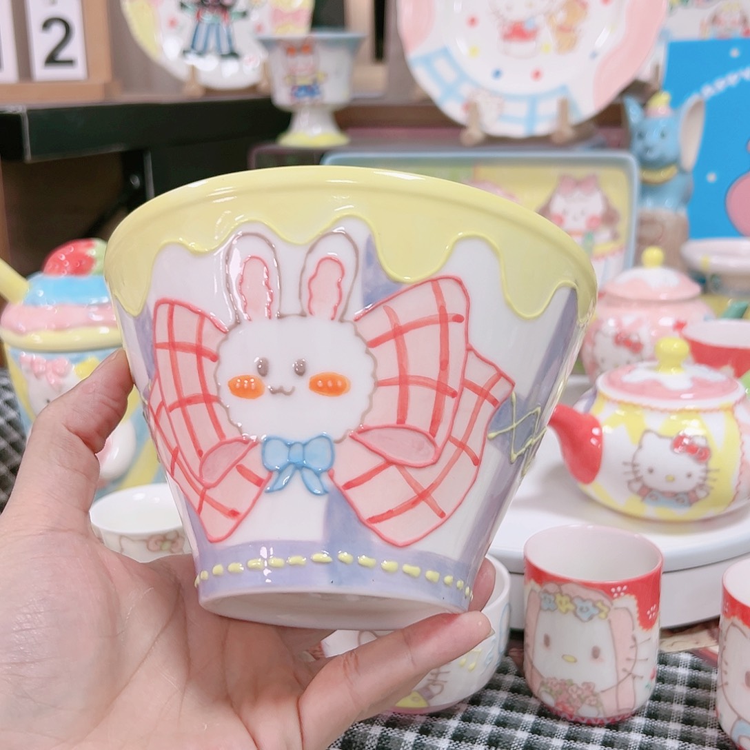 可爱陶瓷高温手作
