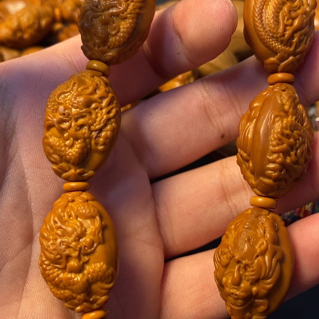 手串/手链橄榄核龙财