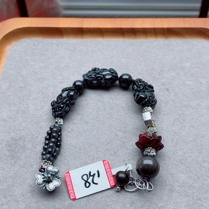 翡翠散珠手链0007