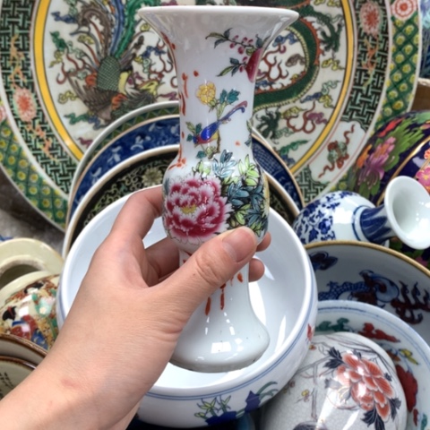 瓷片瓷器摆件瓷器摆件