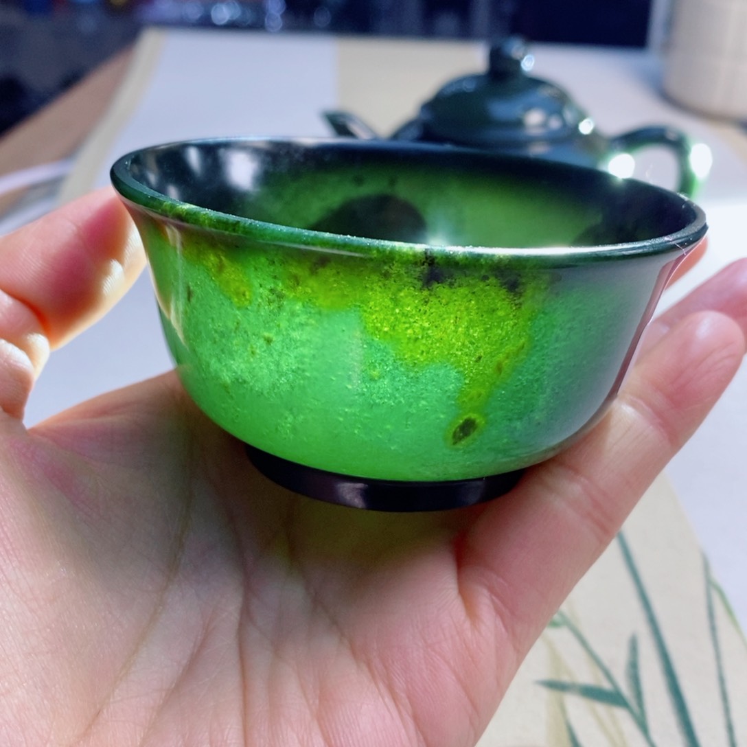 和田玉（青玉）摆件未镶嵌