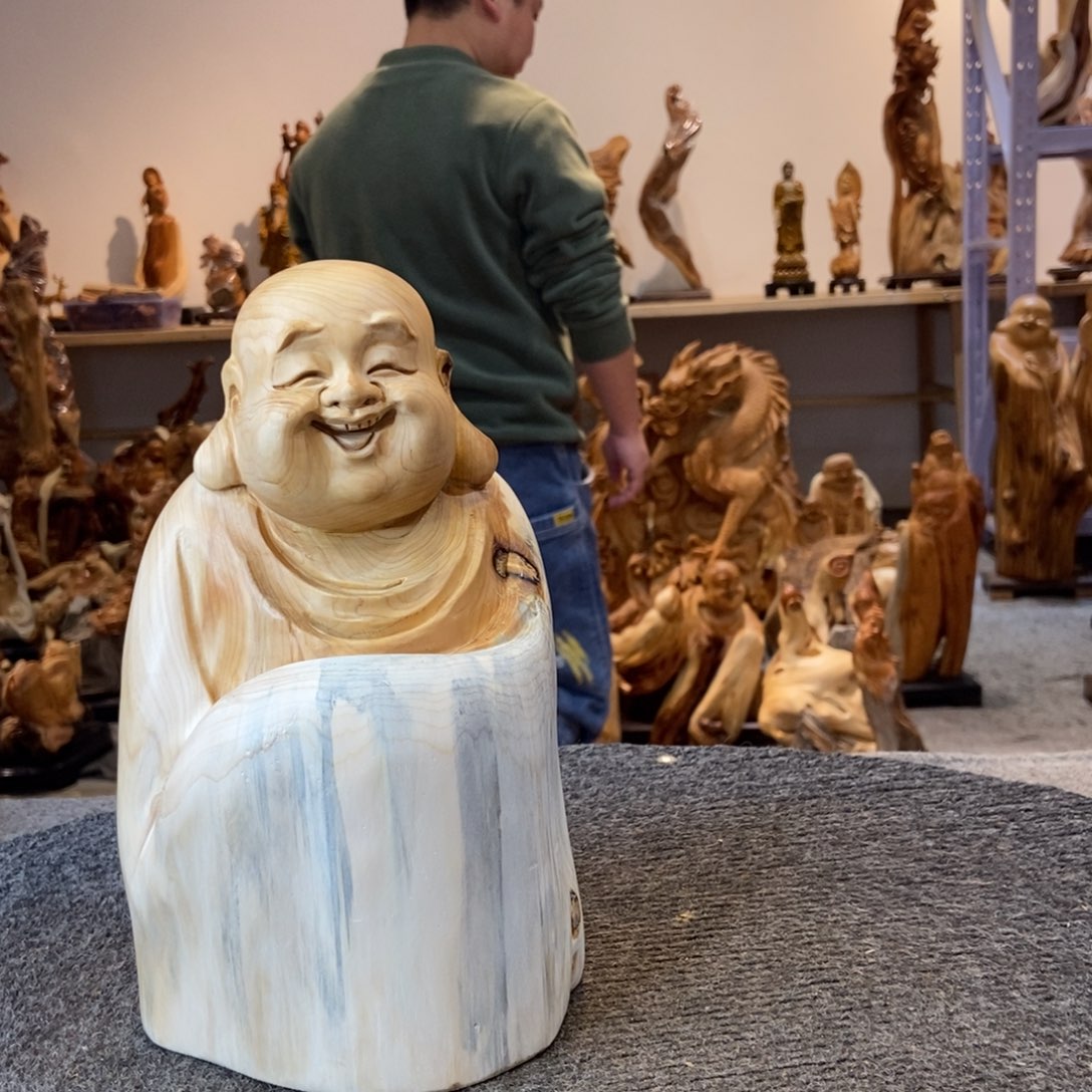 柏木（崖柏）太行崖柏根雕摆件