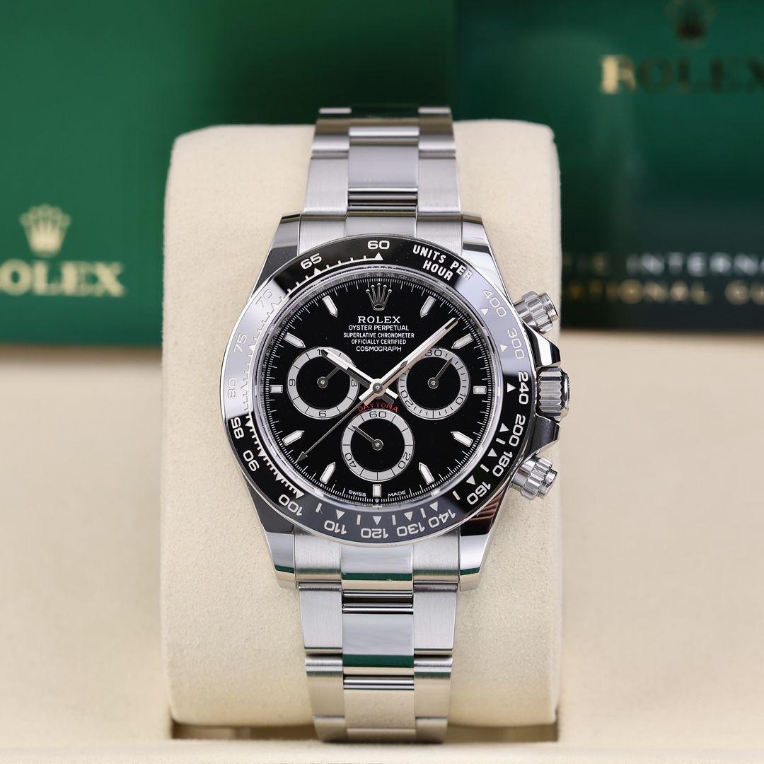 99新 Rolex/劳力士 126500迪通拿 2025年7月保卡