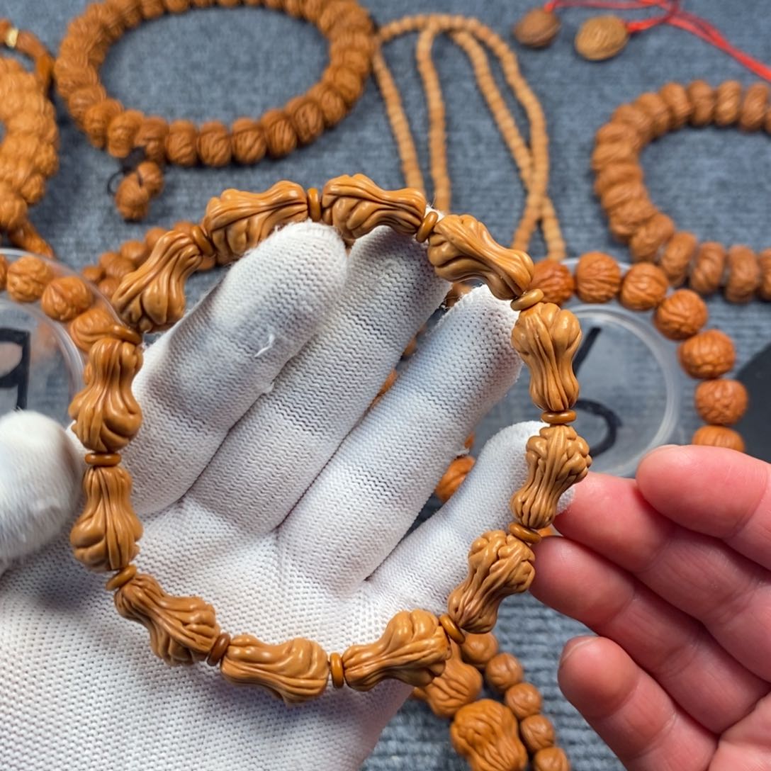 桃核手串1号链接桃核