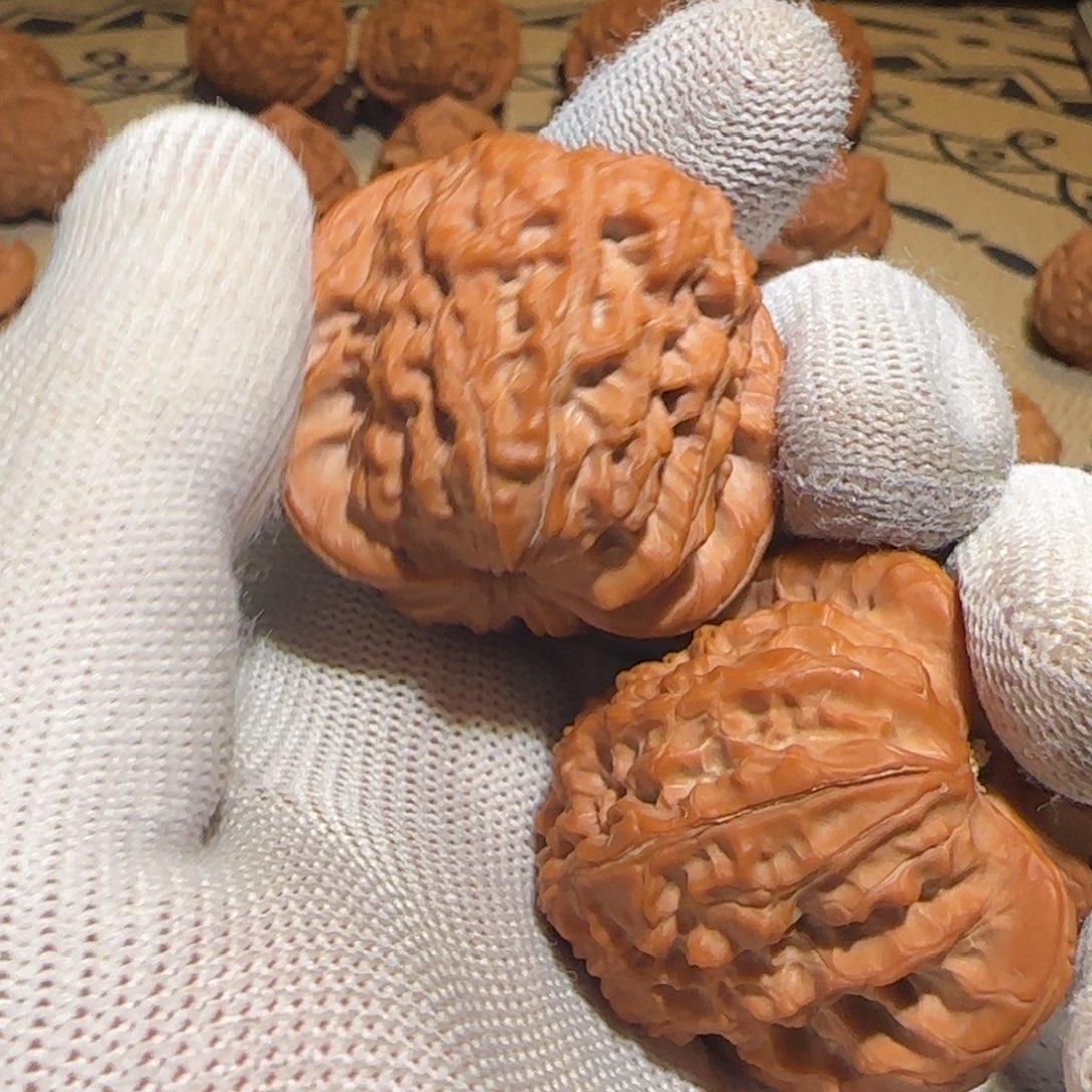 烈***火文玩核桃吊坠观音