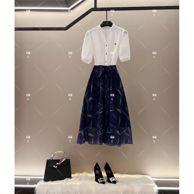 【G】春夏优雅百搭时尚中国风女装连衣裙 GS-57013
