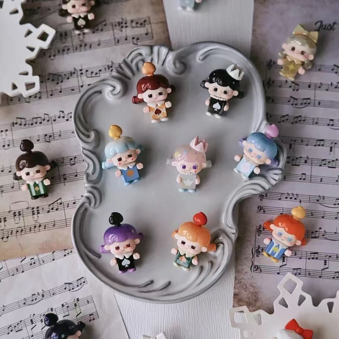 糖糖星幕扑克系列萌粒可爱潮玩摆件盲盒手办公仔女生生日礼物