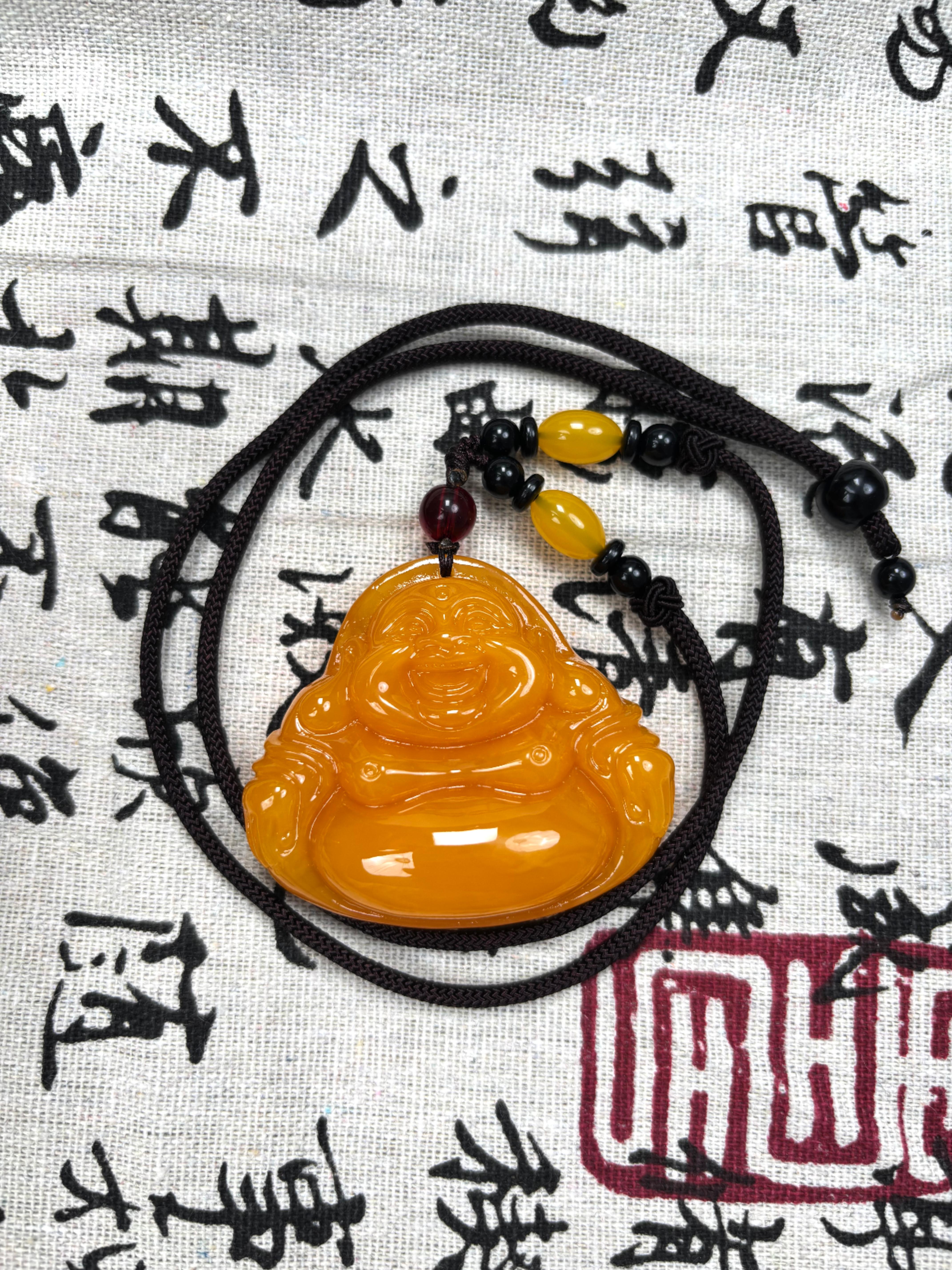 【正品保障】佛公编绳款吊坠项链   DFG3002