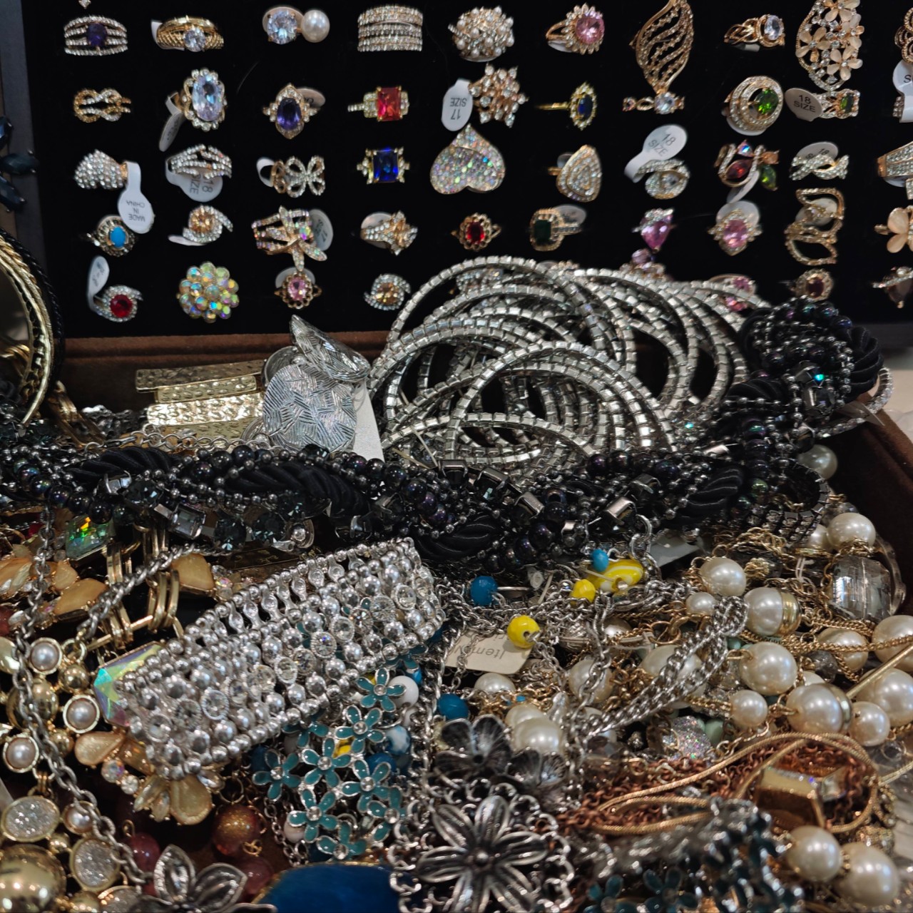  直播间专拍 老货孤品合金耳饰手镯项链戒指