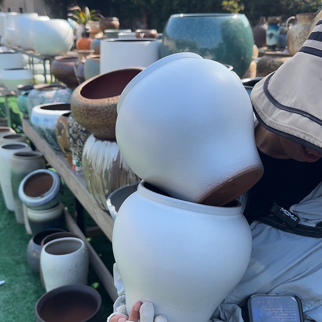 紫砂花盆王嫂花盆直播0617-407高16口20