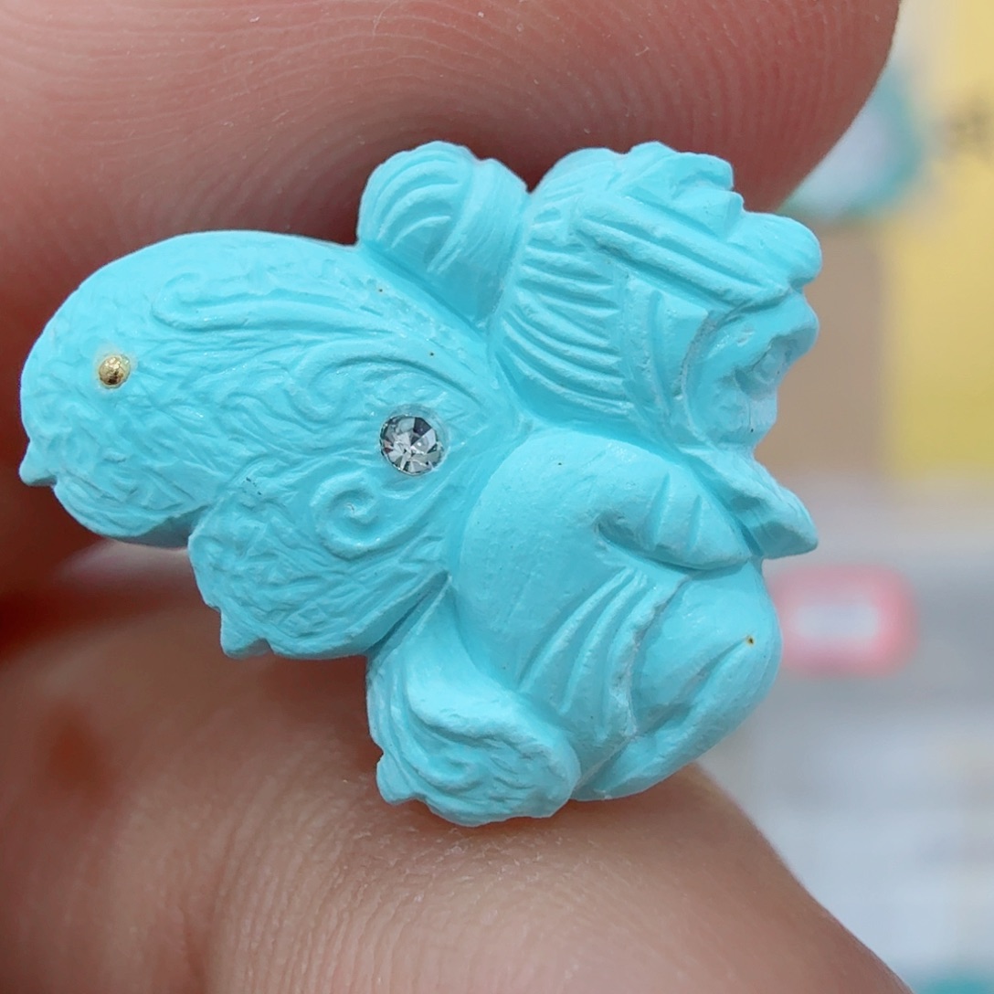 绿松石未镶嵌配饰