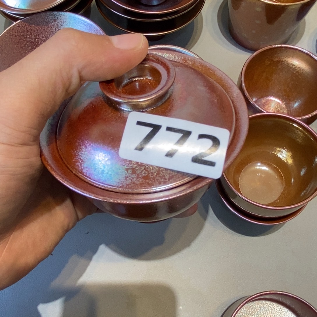 用***4柴烧茶具陶瓷杯子