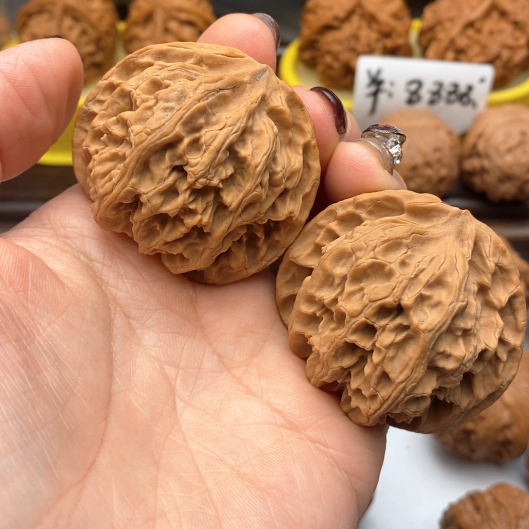 把件文玩核桃45尺平谷元宝