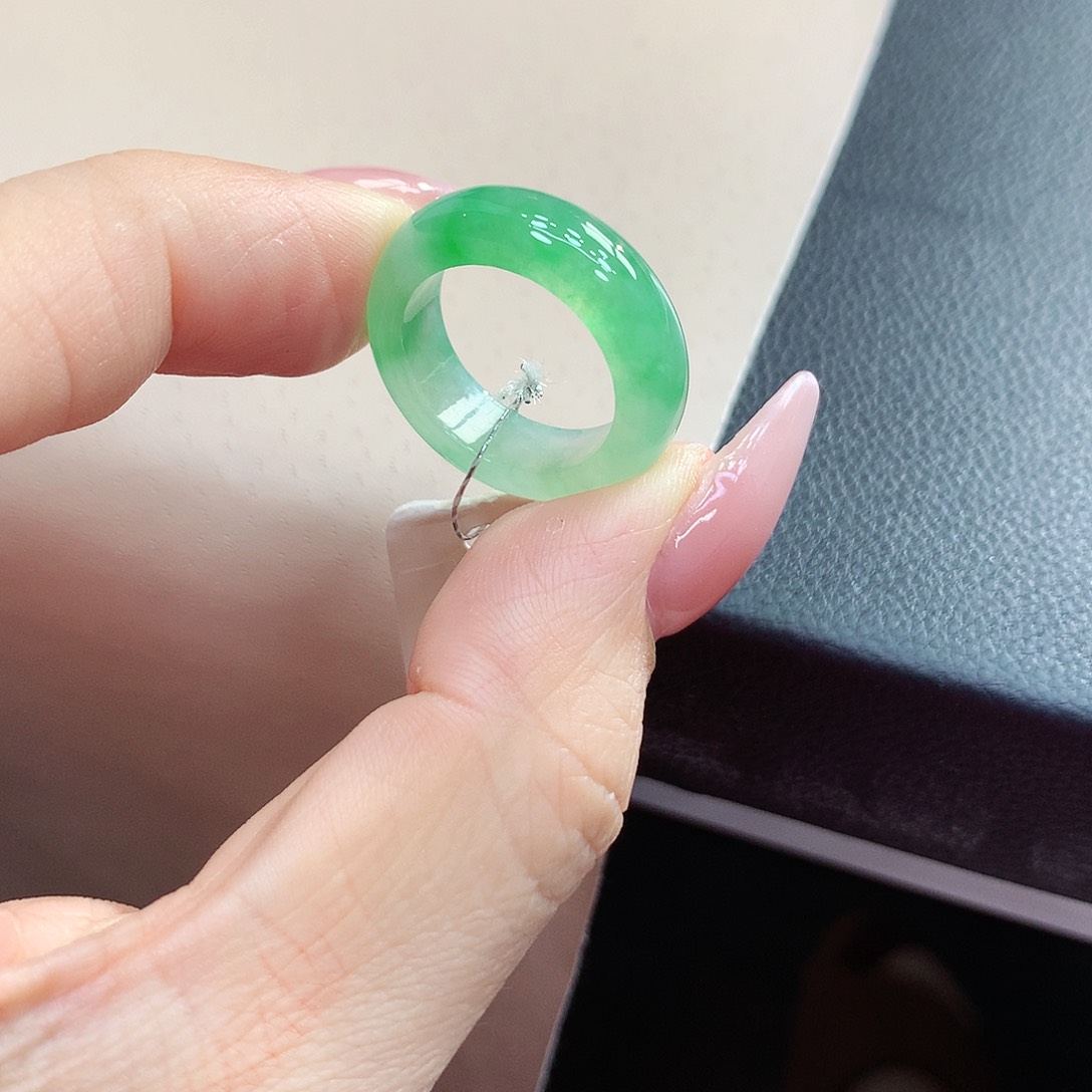 未镶嵌戒指翡翠12号