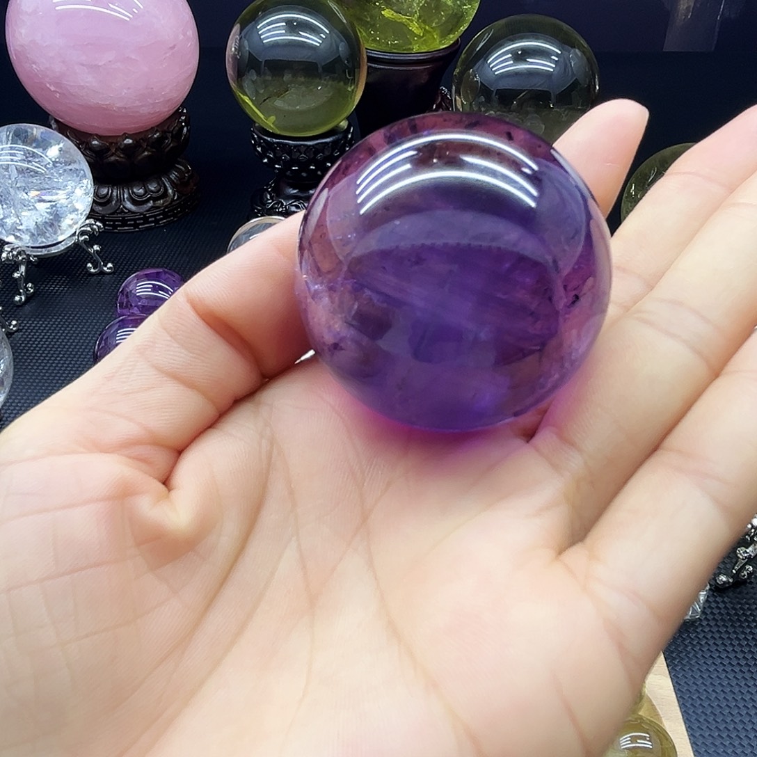 珠宝半成品水晶未镶嵌4.26公分